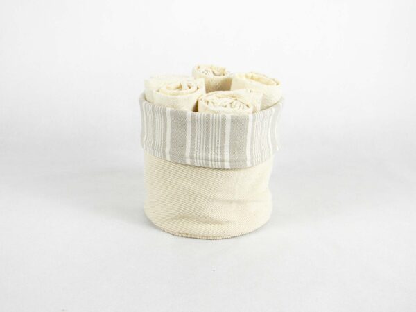 Set Portapane e 6 strofinacci - immagine 2