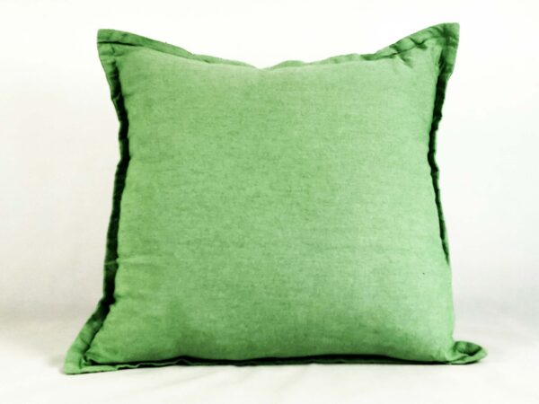 Fodera per cuscino arredo verde