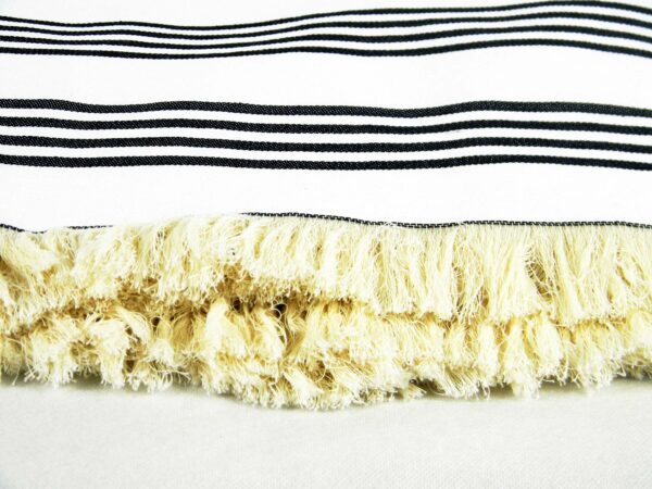 Coperta in cotone a righe - immagine 4